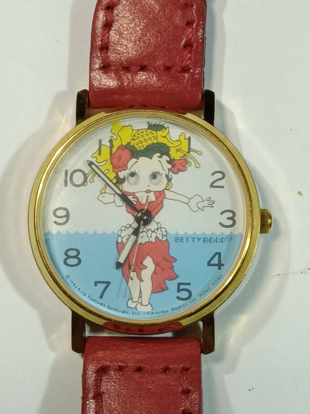 RARE Vintage 1992 Betty Boop Novelty Quartz Wristwatch